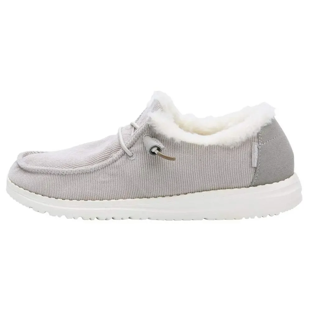 HEY DUDE WOMEN'S WENDY CHAMBRAY | WOMEN'S SHOES |GREY, 12, GREY, 10 UK